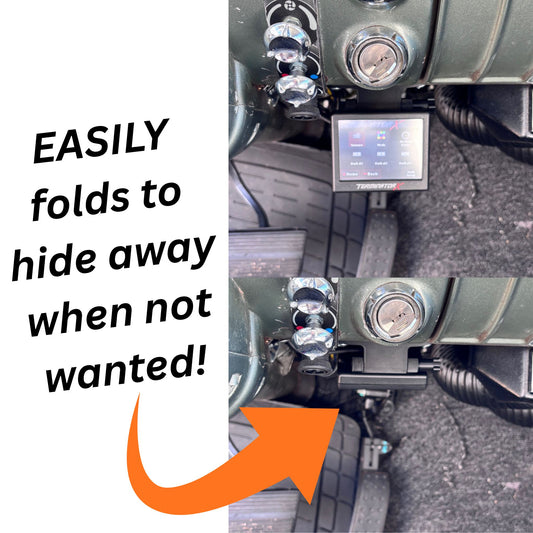 Under Dash Screen Mount