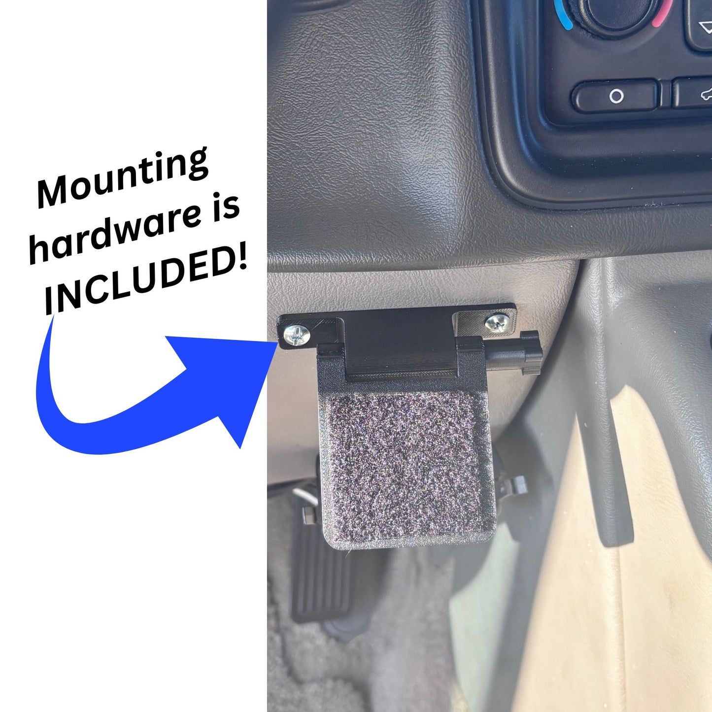 Under Dash Screen Mount